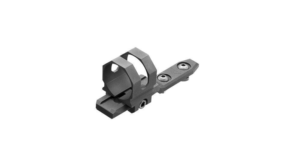 AIM Sports Inc 1 inch Light/Laser Cantilever M-LOK Mount, Black, AMMC02