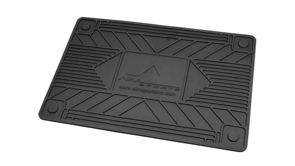 AIM Sports Inc Rubber Cleaning Mat, Black, One Size, CM-ARMBLK