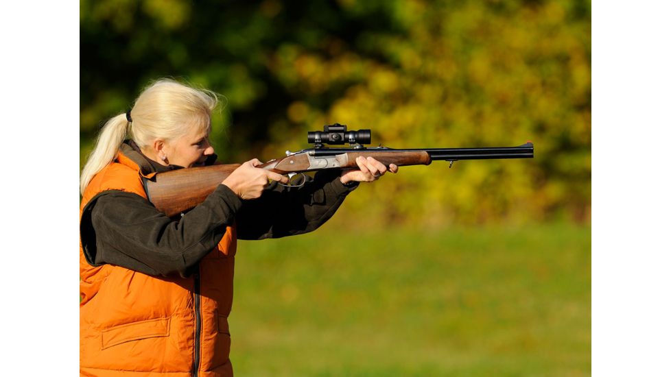 Aimpoint 9000SC Red Dot Reflex Sight, 2 MOA Dot Reticle, Black, Semi Matte, Anodized, 11417