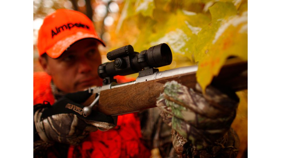 Aimpoint 9000SC Red Dot Reflex Sight, 2 MOA Dot Reticle, Black, Semi Matte, Anodized, 11417