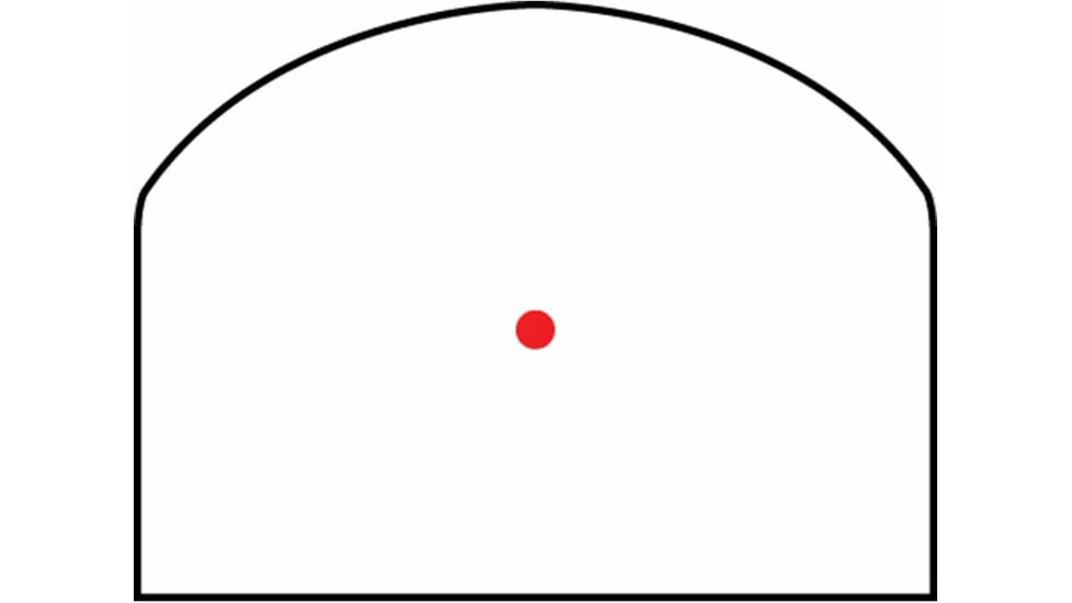 Aimpoint Acro P-1 Red Dot Reflex Sight, 3.5 MOA Dot Reticle, Black, Semi Matte, Anodized, 200504