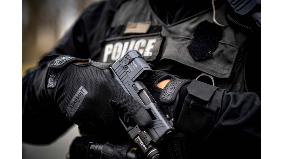 Aimpoint ACRO P-2 Red Dot Reflex Sight, 3.5 MOA Dot Reticle, Sniper Grey, Hard Anodized, 200871