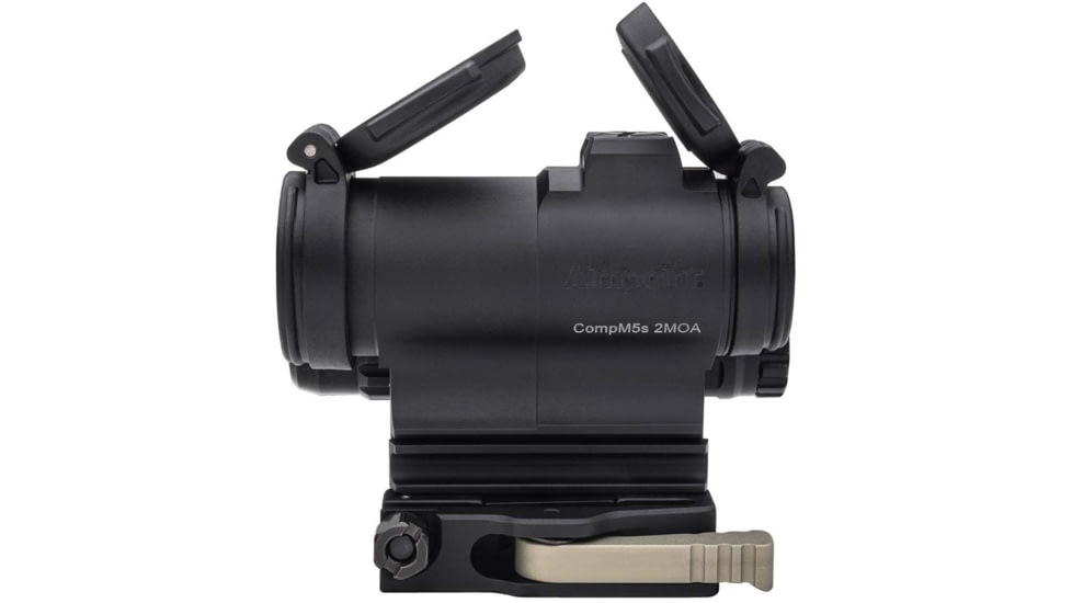 Aimpoint CompM5s Red Dot Reflex Sight, 2 MOA Dot Reticle, w/ LRP Mount &amp; Spacer, Black, Semi Matte, Anodized, 200500