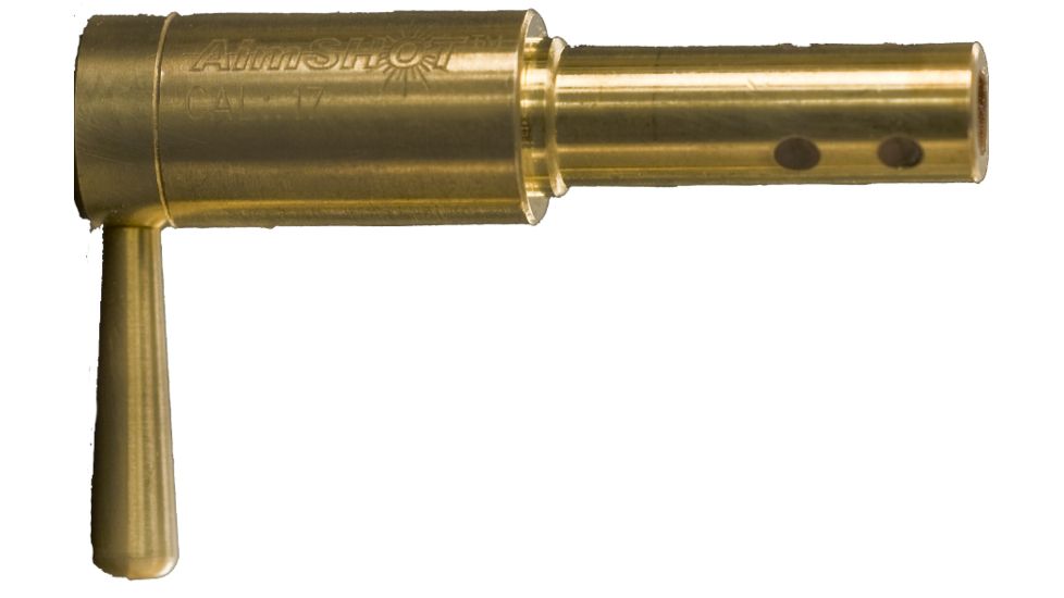 AimSHOT Laser Bore Sight 17HMR w/External Battery Box, BLK BSB17