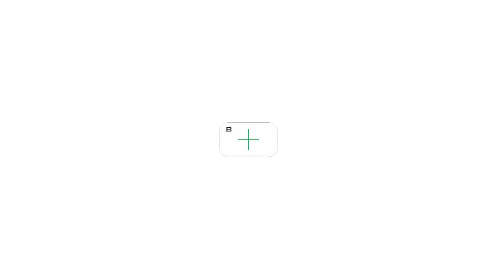 AimShot PRO Reflex Sight Cross Hair - Green HGPRO-B-G