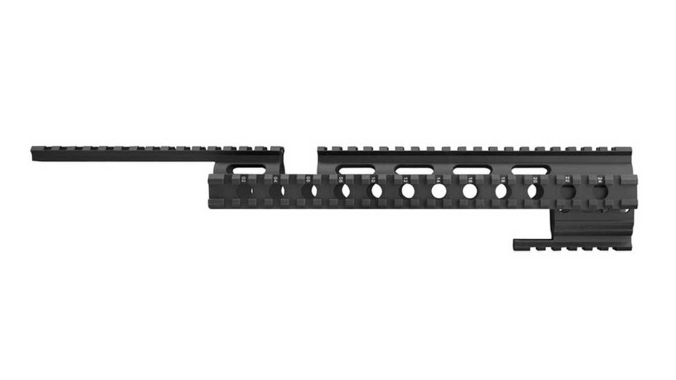 AimSports Ruger 10/22 Tactical Quad Rail, Black, M1022Q