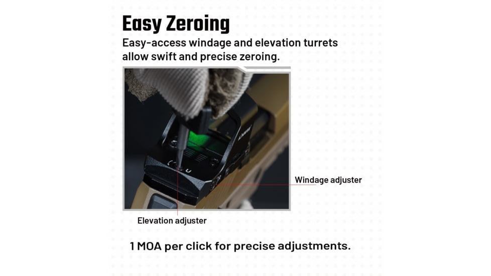 AIMWIN PN120 Green Dot Sight RMR Footprint