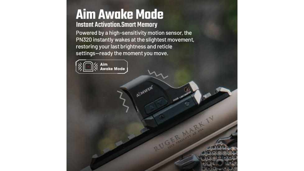 AIMWIN PN320 Red Dot Sight RMR Footprint