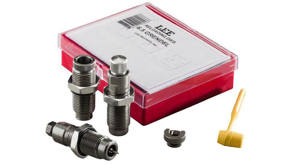 Alexander Arms 6.5 Grendel Reloading Dies, 4 Die Set, Lee, M-GRENDIES