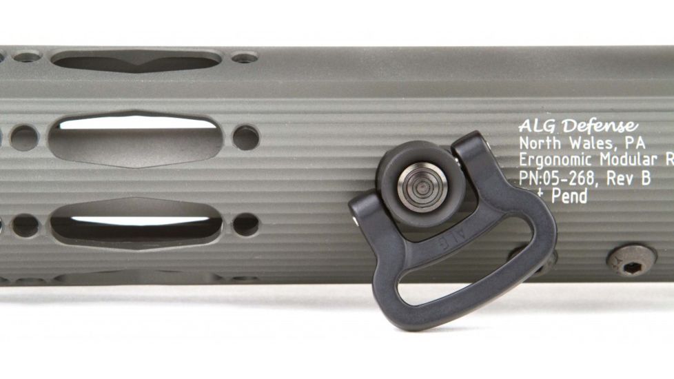 ALG Defense Forged Sling Swivel, Quick Draw, Black 05-224B