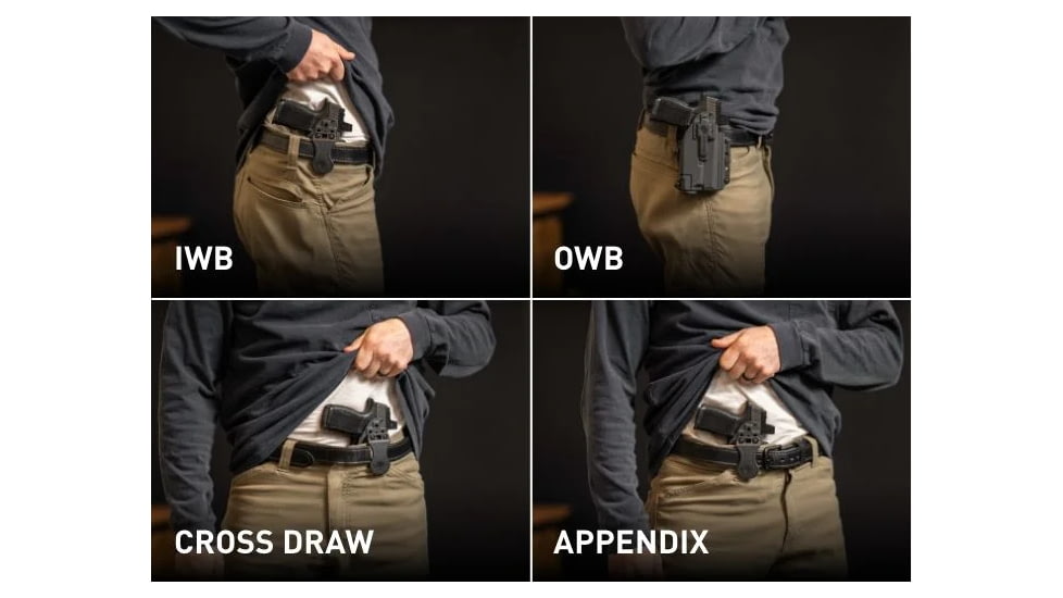 Alien Gear Holsters Photon Non-Light Holster, Taurus G2c/G3c/PT111, Ambidextrous, Black, PHO-1042-L0-D