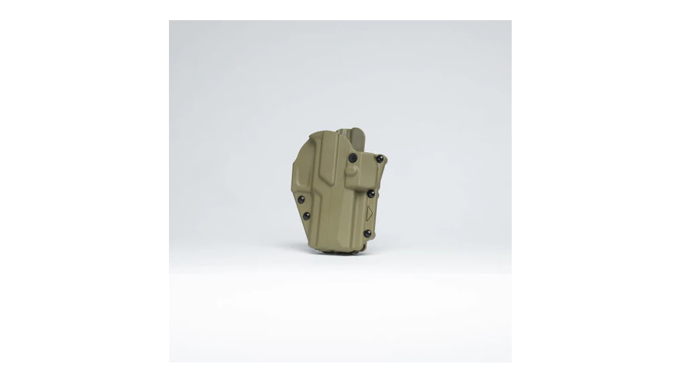 Alien Gear Holsters Rapid Force Level 2 Polymer OWB Belt Holster, Sig P320 Compact/Carry 9mm /Sig P320 Compact/Carry .40 cal/Sig P320 M18 /Sig P320 Xcarry, Left Hand, No Light, Tan, R2-B-0692-TN-LH-L0-A0-B