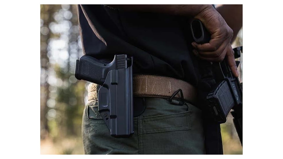 Alien Gear Holsters Roswell OWB Holster, Springfield Armory Hellcat, with MRDS, Right Hand, 1.75in Belt, ROW-0985-R1-RH-D