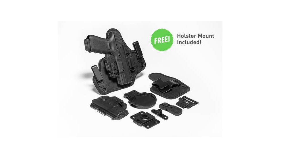 Alien Gear Holsters Shapeshift Core Carry Pack Holster, Taurus PT111 Millennium G2, 1.5in Belt Slide, Right, Black, SSHK-0435-RH-C-15-XXX