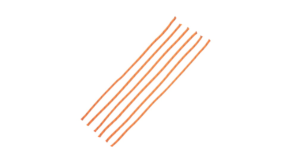 Allen 10 inch Highly Reflective Flagging Cords, 10in, Orange, 6 Pack, 456