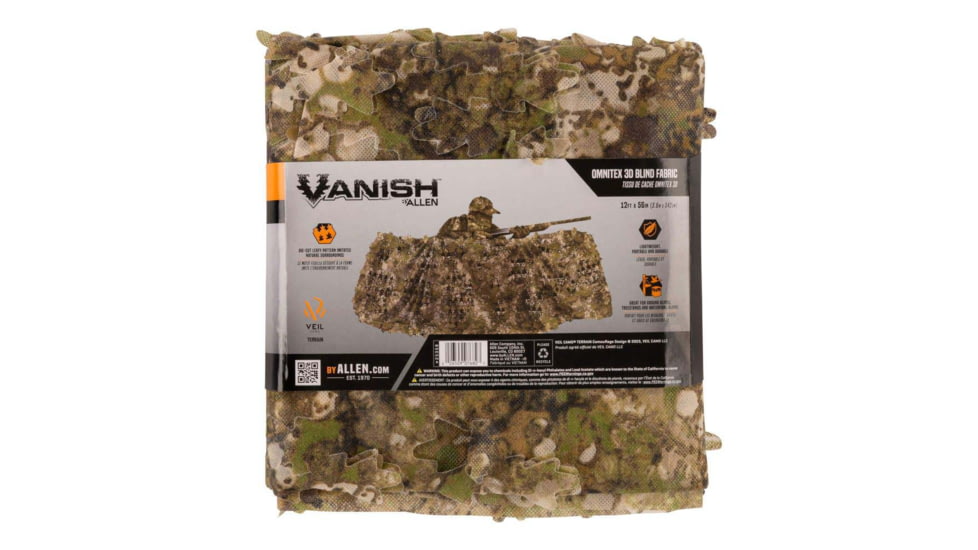 Allen 25358 Vanish Camo 3D Leafy Omnitex 56 Long