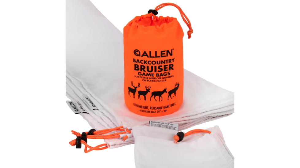 Allen Backcountry Bruiser Deer Game Bag Set, Orange, Polyester, 4 Bags, 6591