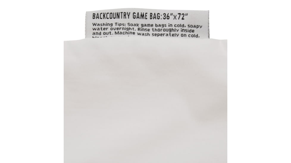 Allen BackCountry Single Carcass Game Bag, White, Polyester, 6594