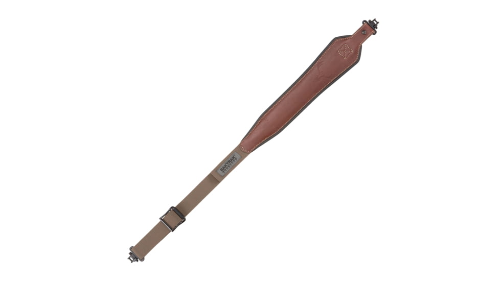 Allen BakTrak Leather Sling, Debossed Horns, Brown, 8391, 8391