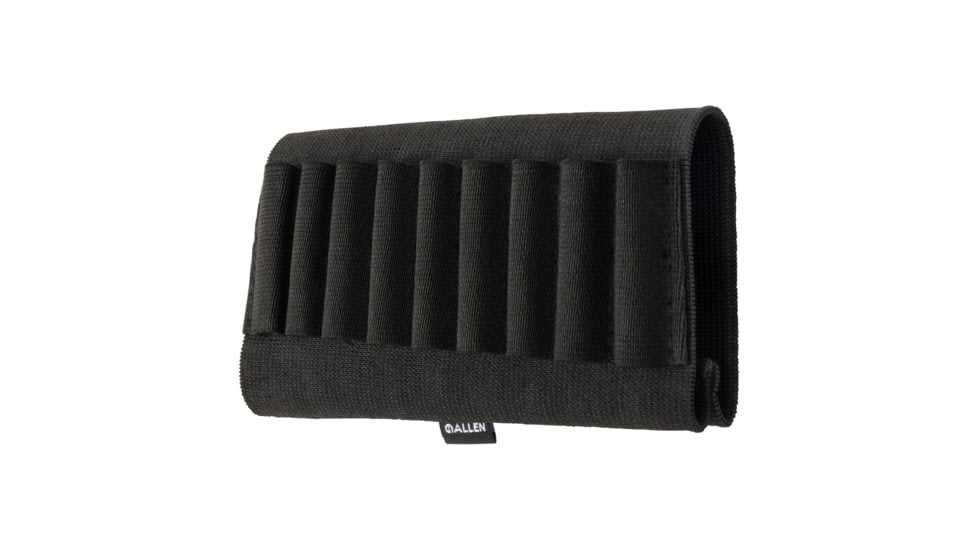Allen Buttstock Nylon Cartridge Holder, Black, 9 Rifle Shells - 206