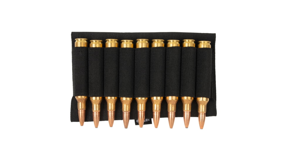 Allen Buttstock Nylon Cartridge Holder, Black, 9 Rifle Shells - 206