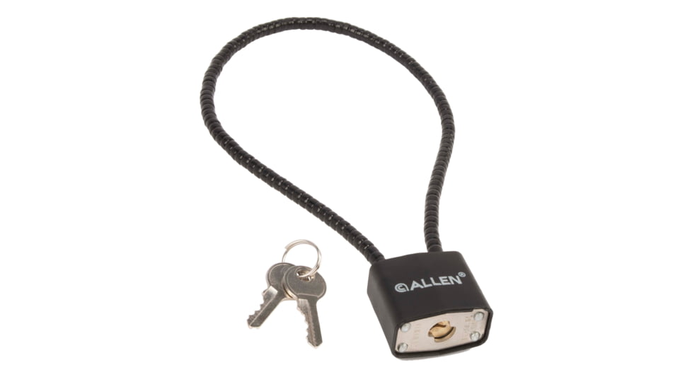 Allen Cable Lock, Black, 15in, 15414