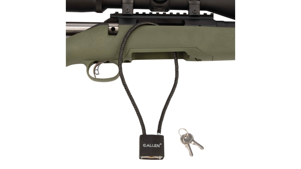 Allen Cable Lock, Black, 15in, 15414