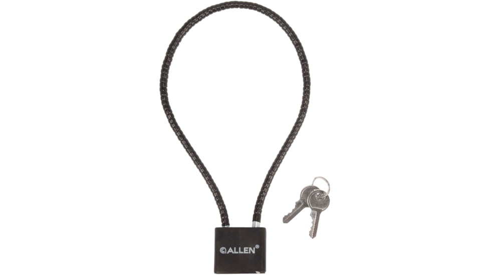 Allen Cable Lock, Black, 15in, 15414
