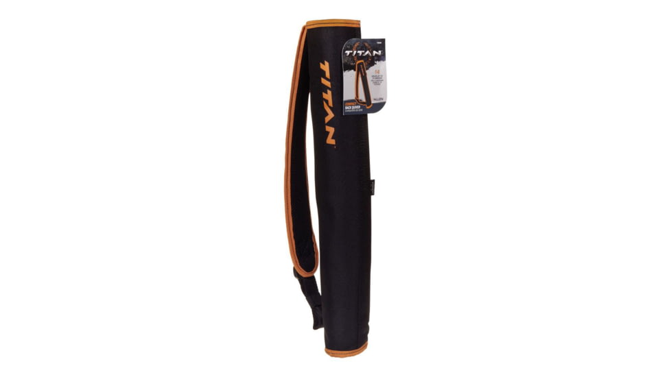 Allen Compact Back Quiver, Black/Hot Green, 7036