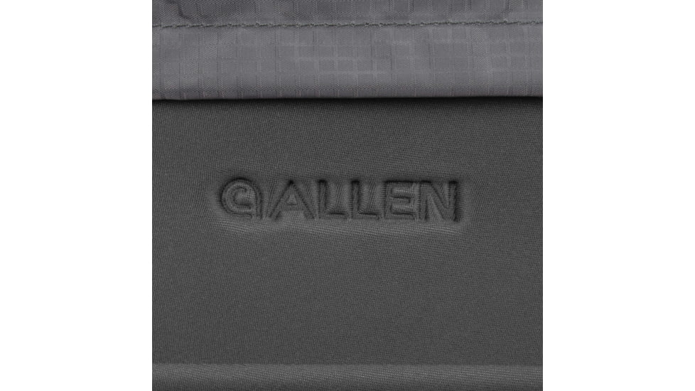 Allen Competitor Molded Shell Bag, Gray, Double Compartment, 8334