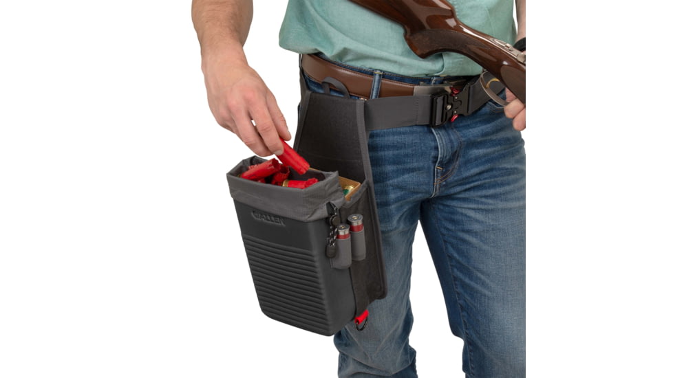 Allen Competitor Molded Shell Bag, Gray, Double Compartment, 8334