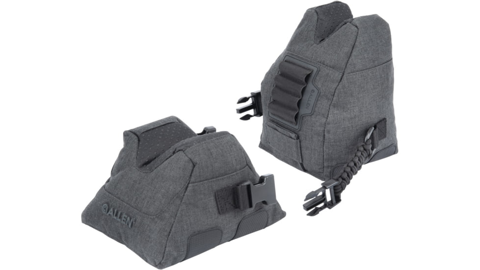 Allen Eliminator Prefilled Front/Rear Range Bag Combo, Gray, 18417