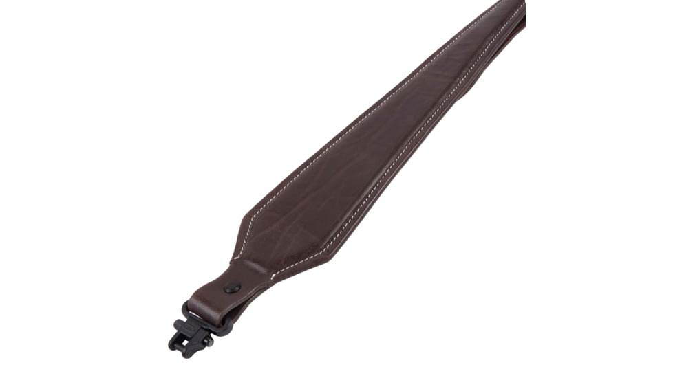 Allen Heritage Plain Dark Leather Rifle Sling, Mahogany, 8511