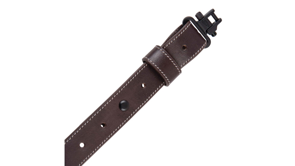 Allen Heritage Plain Dark Leather Rifle Sling, Mahogany, 8511
