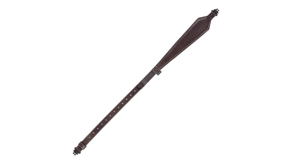 Allen Heritage Plain Dark Leather Rifle Sling, Mahogany, 8511