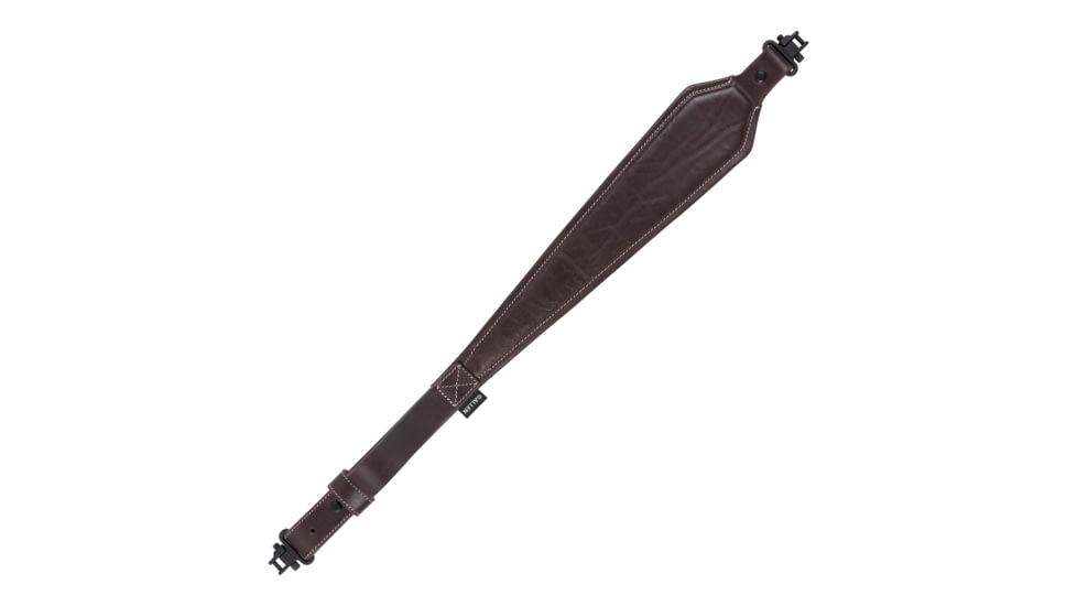 Allen Heritage Plain Dark Leather Rifle Sling, Mahogany, 8511