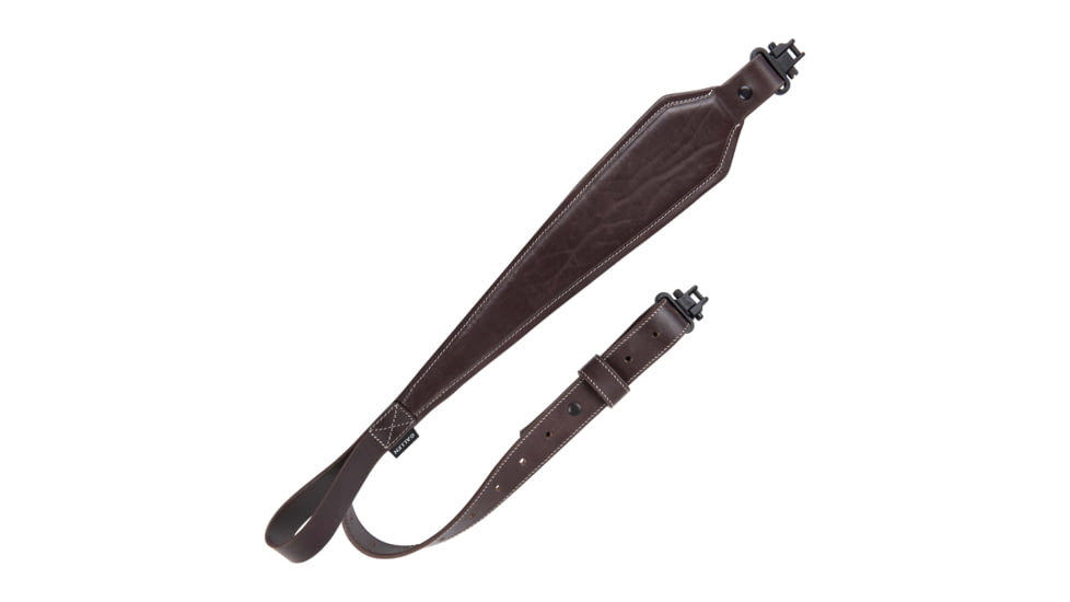Allen Heritage Plain Dark Leather Rifle Sling, Mahogany, 8511
