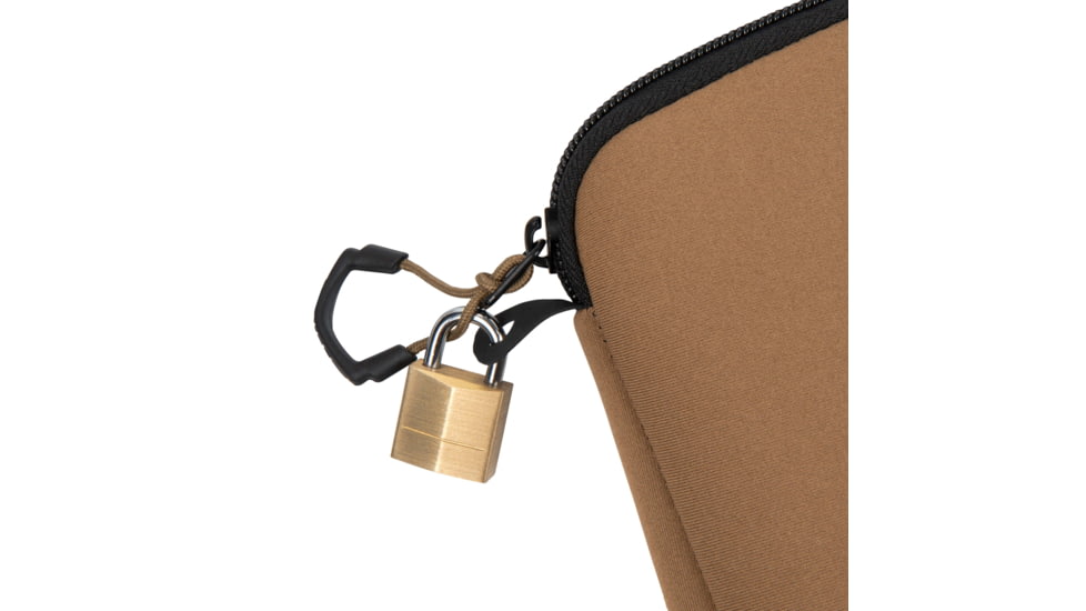 Allen Neoprene Pistol Pouch, Full-Size Handguns up to 9in, FDE, 3638