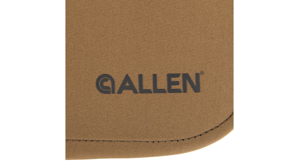 Allen Neoprene Pistol Pouch, Full-Size Handguns up to 9in, FDE, 3638