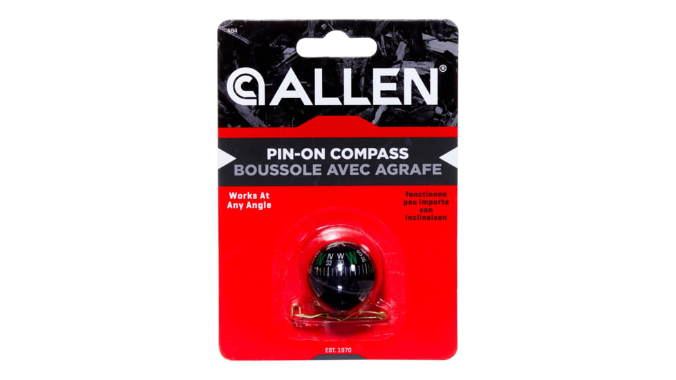 Allen Pin on Ball Compass, Black, 484