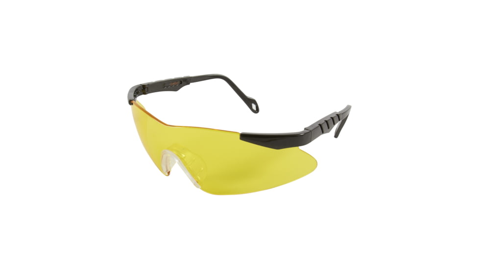 Allen Reaction Shooting Glasses, Yellow Lens, Gray Frame, 2272