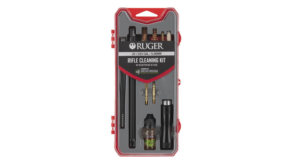 Allen Ruger Powered by Breakthrough Clean Technologies AR15 Rifle Cleaning Kit, .22 Caliber/.223/5.56mm, 27879