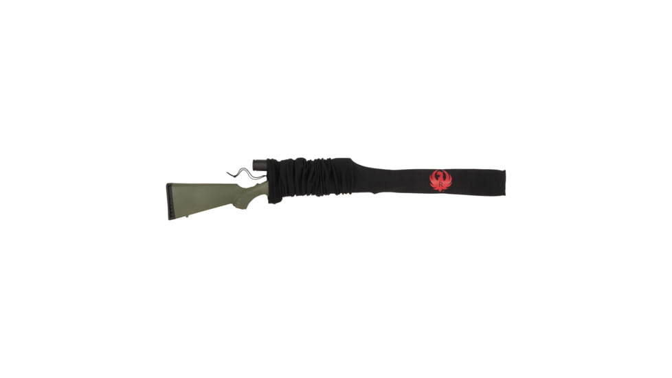 Allen Ruger Gun Sock Black with Red Ruger Logo 52 Inch