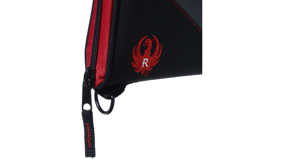 Allen Ruger Tucson Handgun Cases Measures 10x6.75 Inches Gray/Red