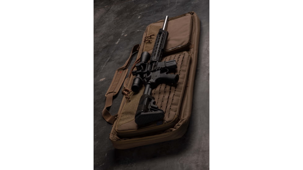 Allen Tac Six Squad 32 in Tactical Gun Case, Coyote, 10830