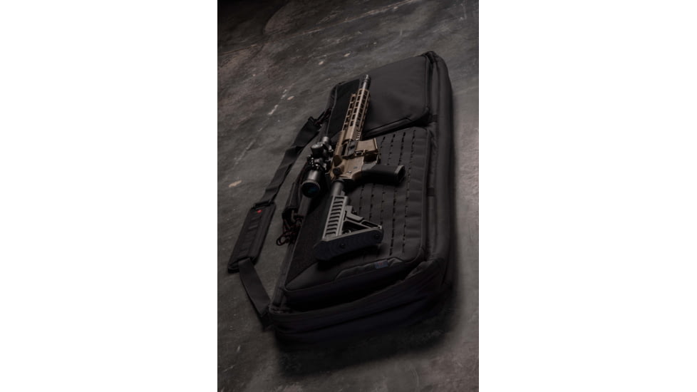 Allen Tac Six Squad 38 in Tactical Gun Case, Black, 10827