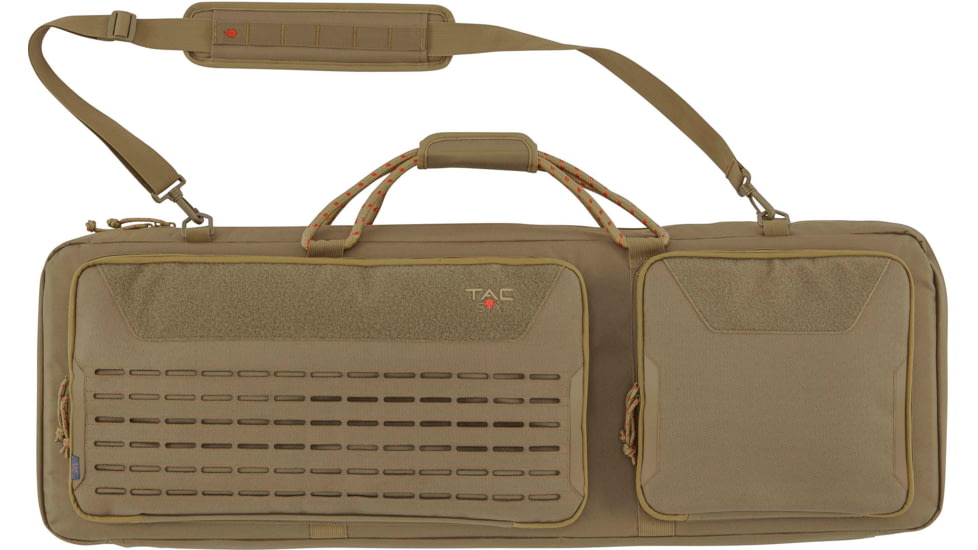 Allen Tac Six Squad 38 in Tactical Gun Case, Coyote, 10828