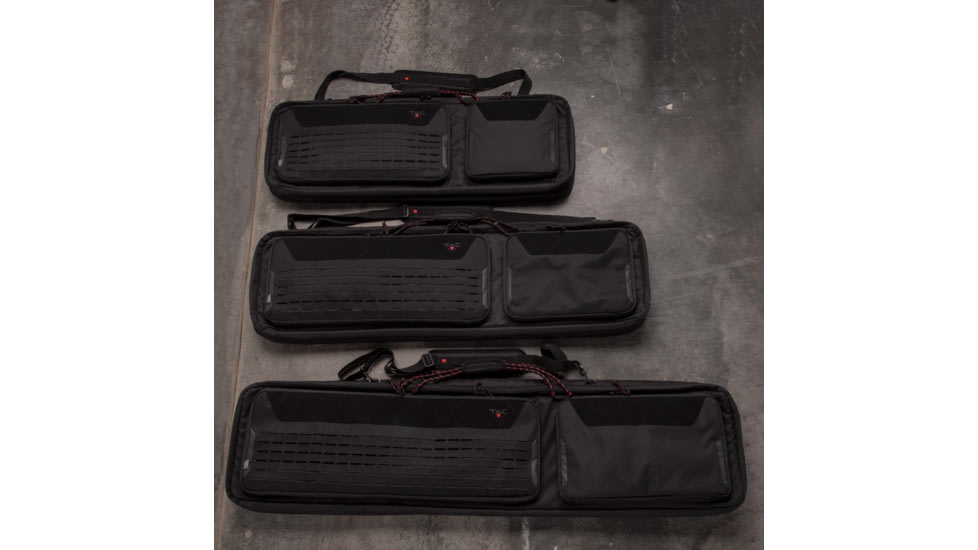 Allen Tac Six Unit 38 in Tactical Gun Case, Black, 10838