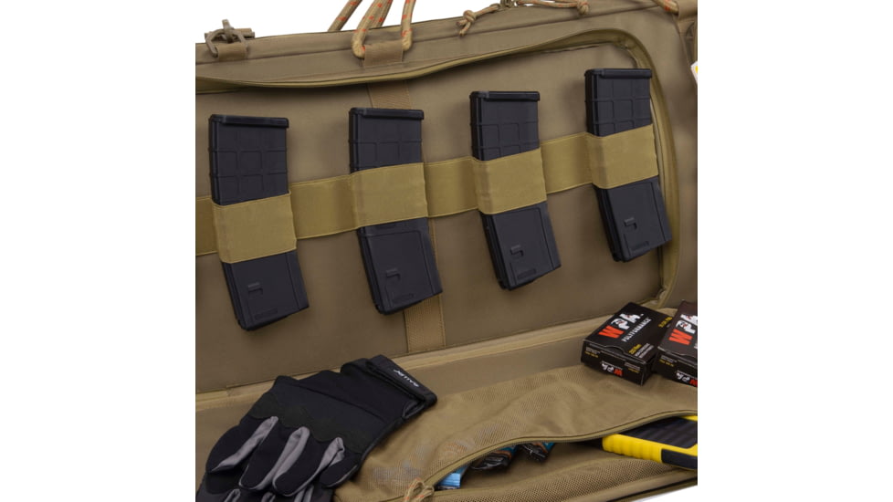 Allen Tac Six Unit 38 in Tactical Gun Case, Coyote, 10839