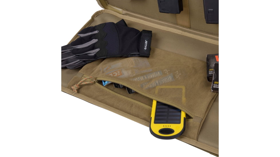 Allen Tac Six Unit 38 in Tactical Gun Case, Coyote, 10839